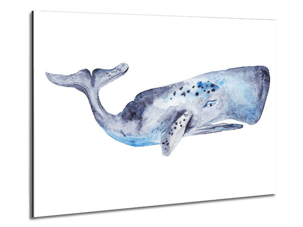 Whale Metal Print