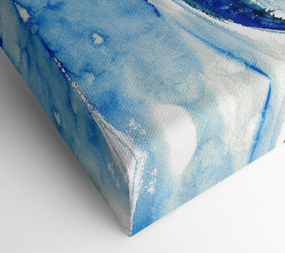  A Canvas Print of Whale Painting Canvas Art
