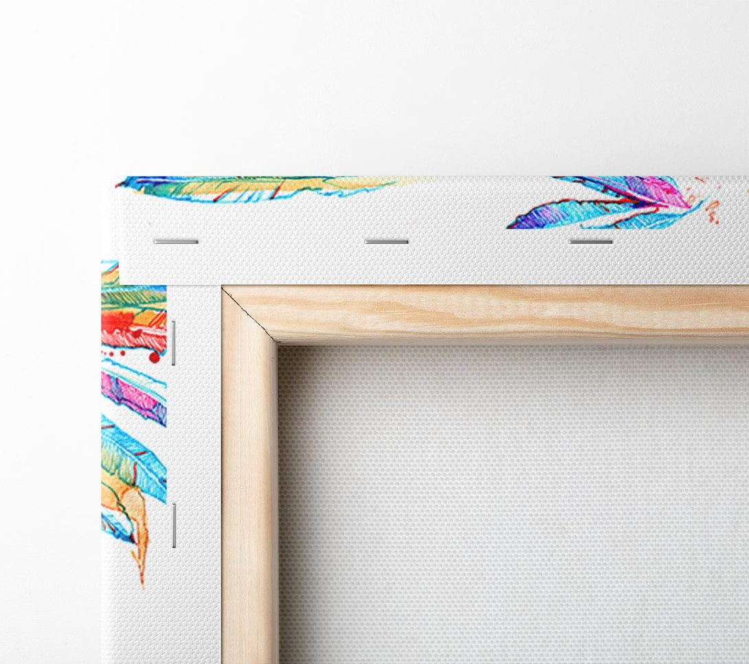  A Canvas Print of Colourful Parrot Canvas Print