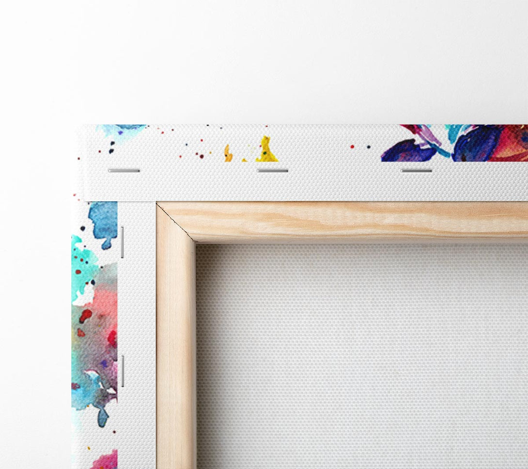  A Canvas Print of Rainbow Horse Canvas Print
