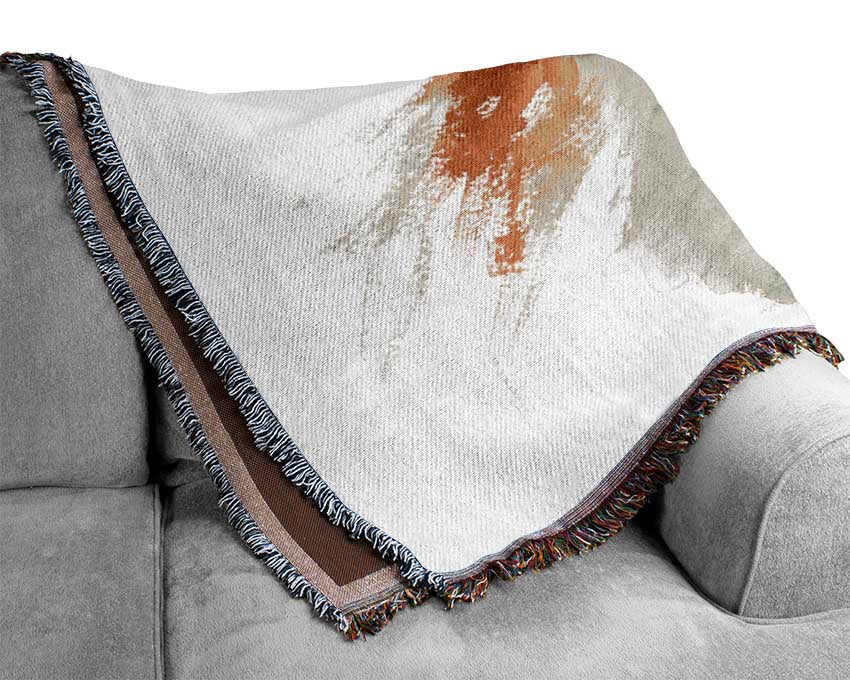 Fox Love Woven Blanket