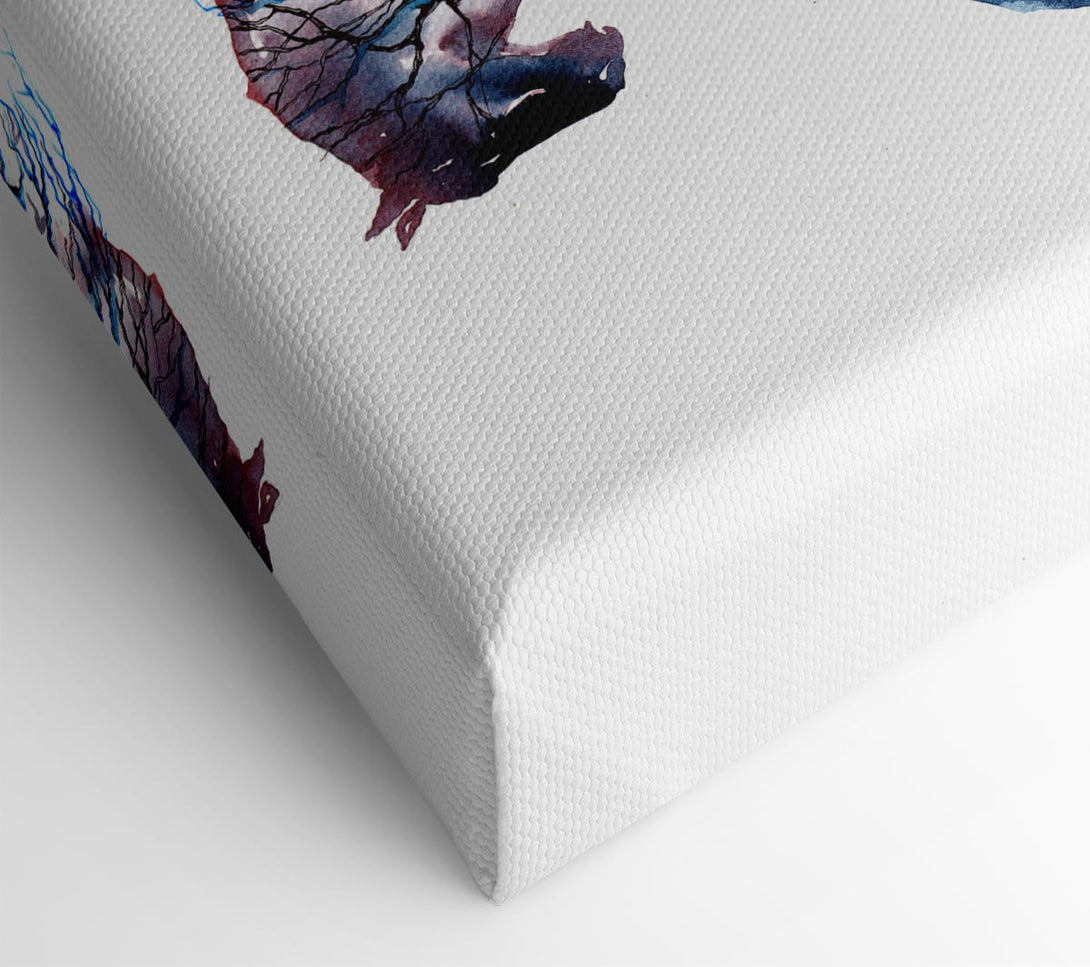  A Canvas Print of Horse Branches Canvas Art