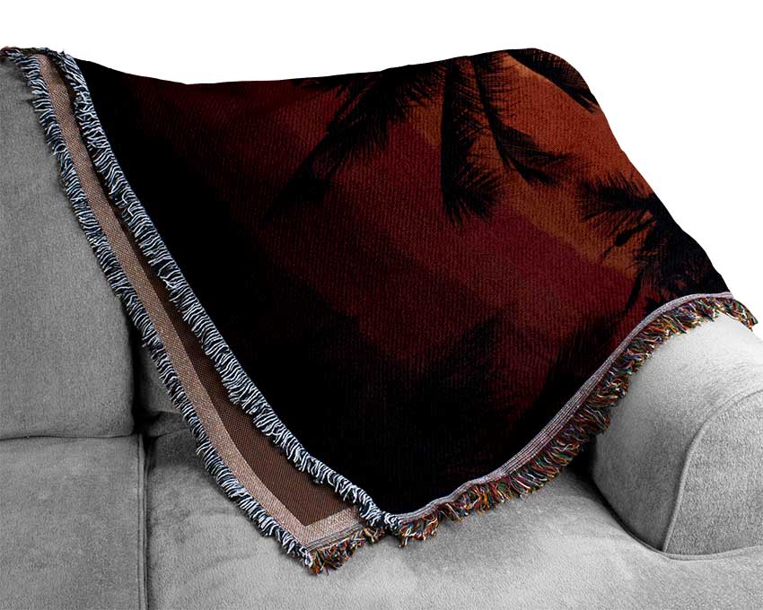 Thailand Sunset Woven Blanket