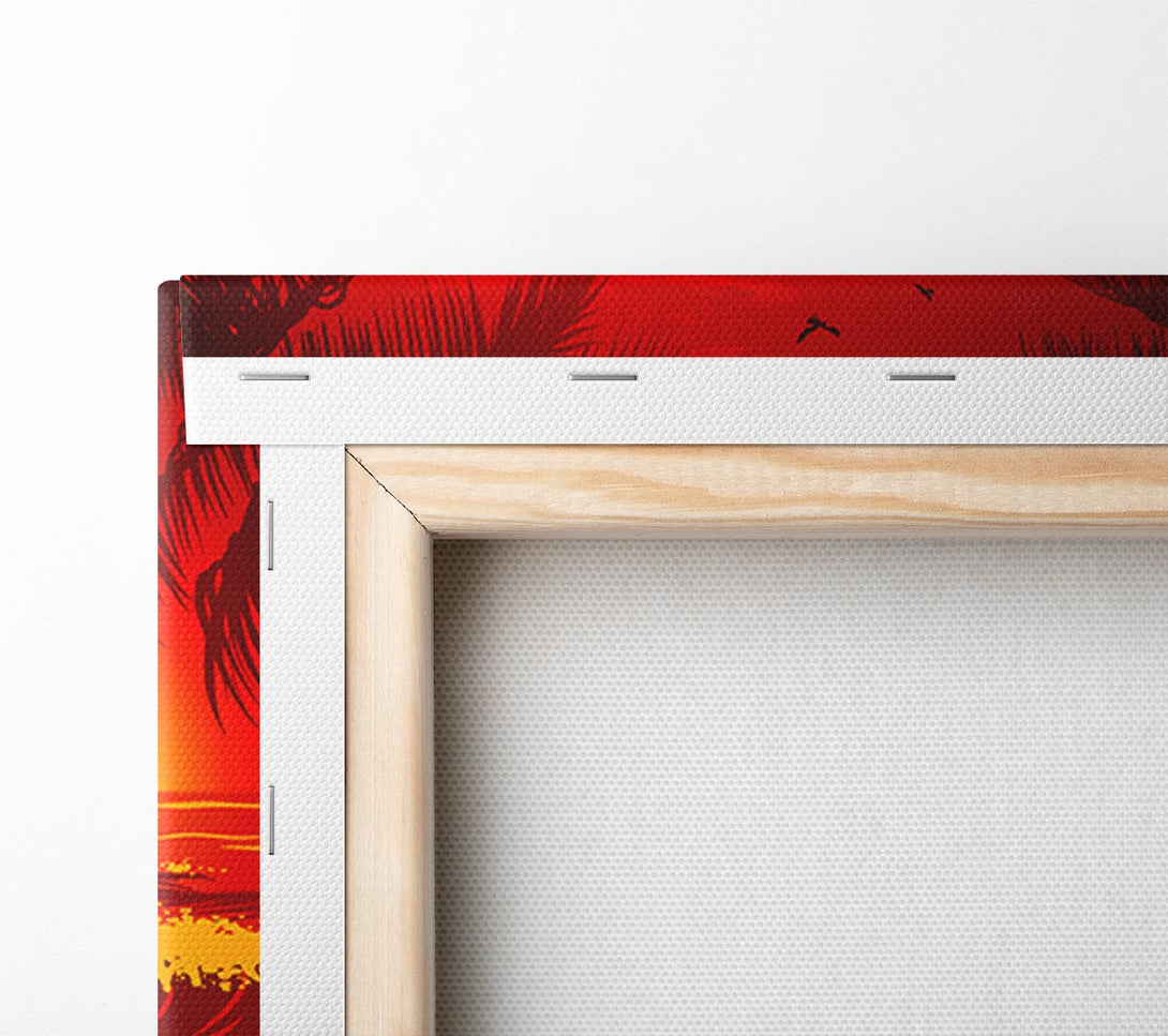  A Canvas Print of Surfers Dream Canvas Art