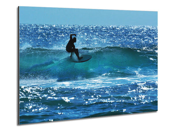 California Surfer Metal Print