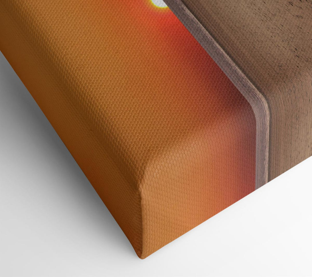  A Canvas Print of Sunset Walk Canvas Wall Art