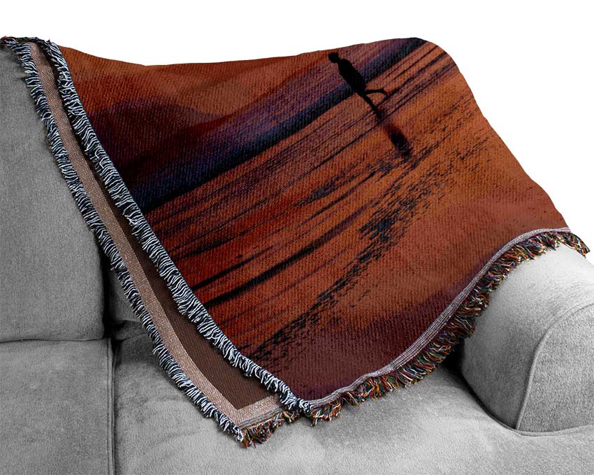 Strolling In Paradise Woven Blanket