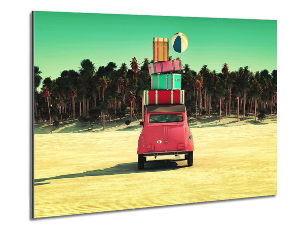 Packed To Go To The Beach Metal Print