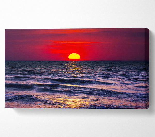 Golden Sunset Ocean