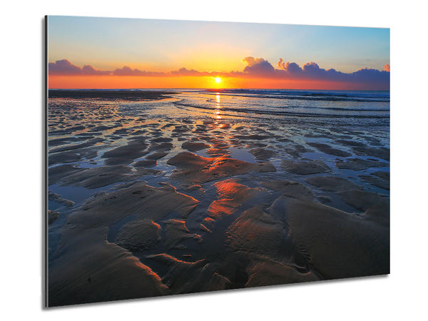 Glistening Sun Metal Print
