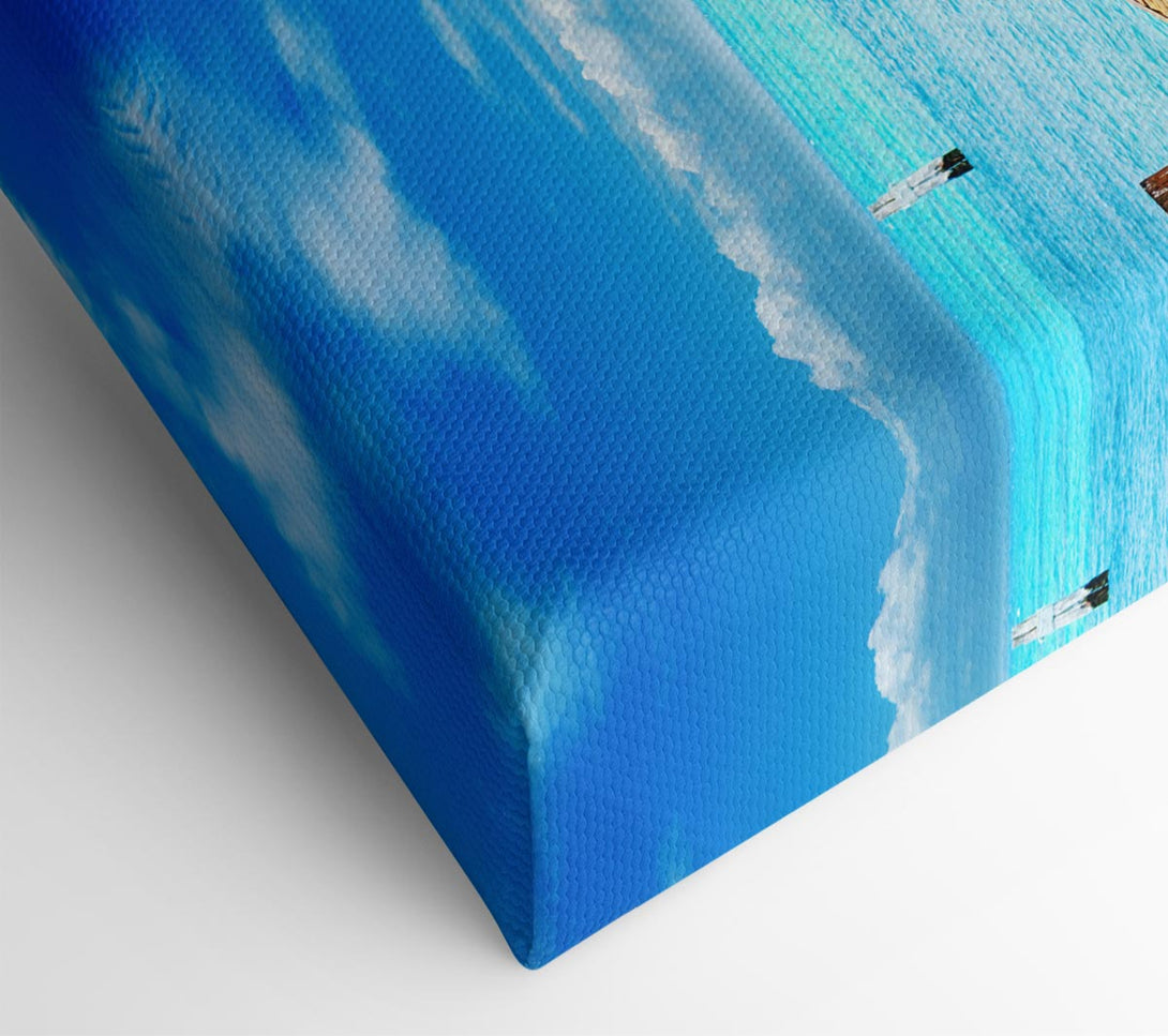  A Canvas Print of Honeymooners Paradise Canvas Art
