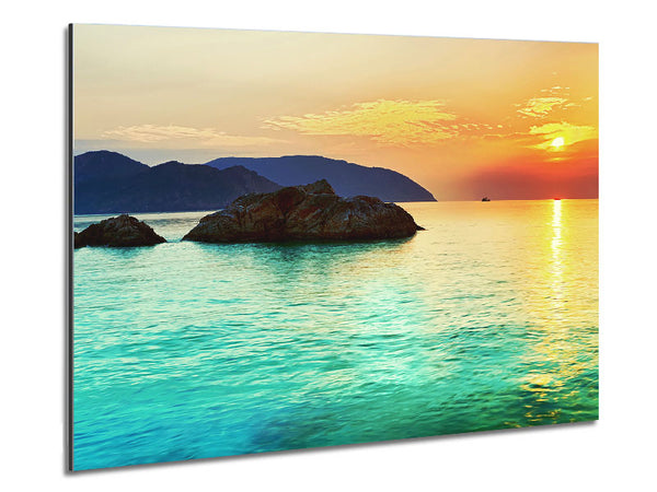Monuments Of The Ocean Metal Print