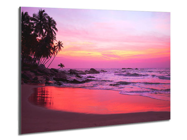 As The Ocean Moves Metal Print
