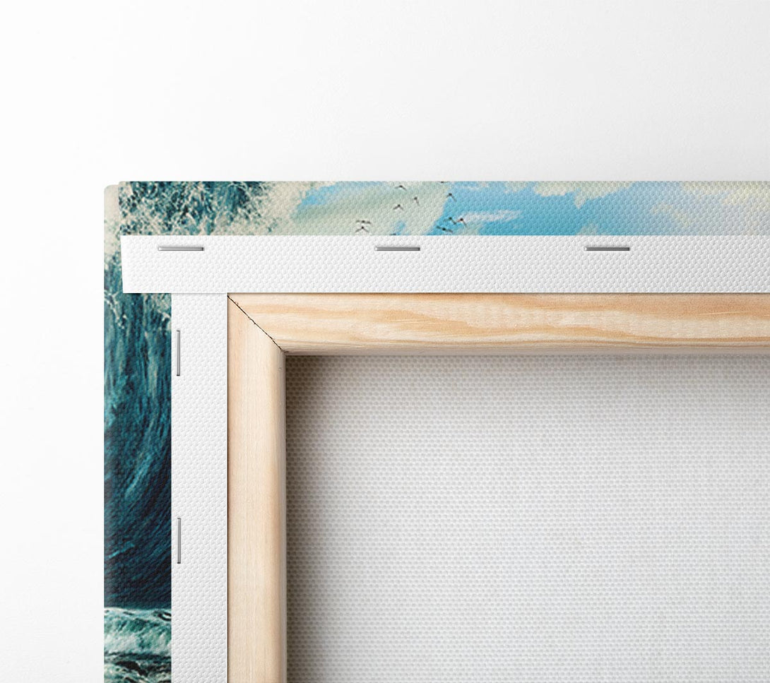  A Canvas Print of The Ocean Parts Canvas Print