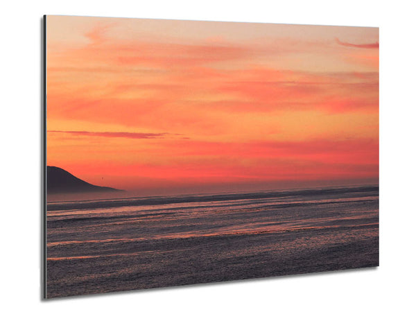 Pink Skies Metal Print