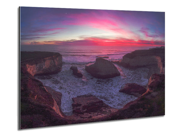 Oceans End Metal Print