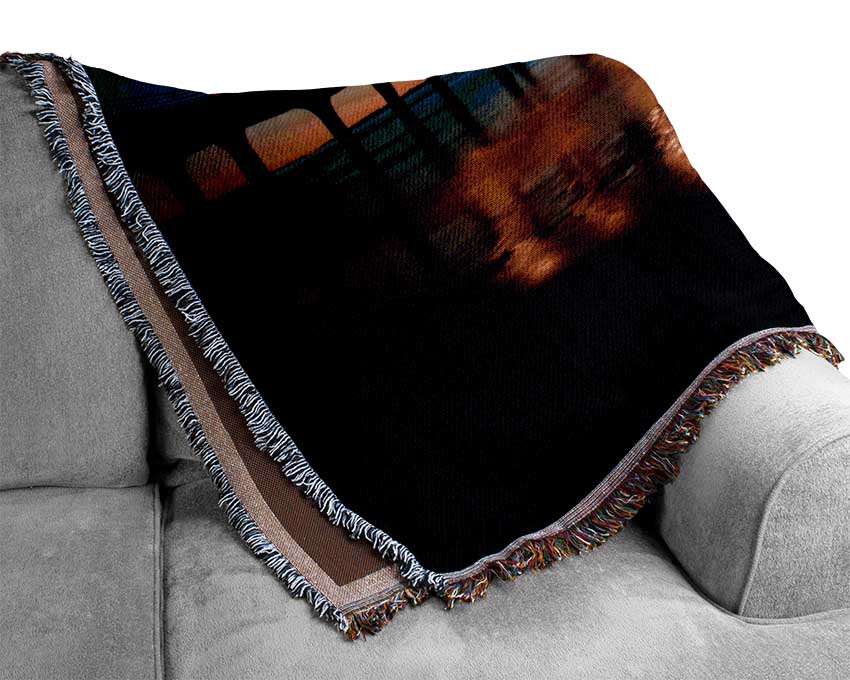 Pier Light Glow Woven Blanket