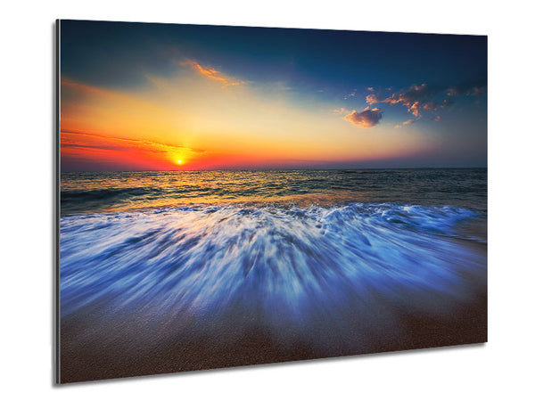 Movement Of The Ocean 1 Metal Print