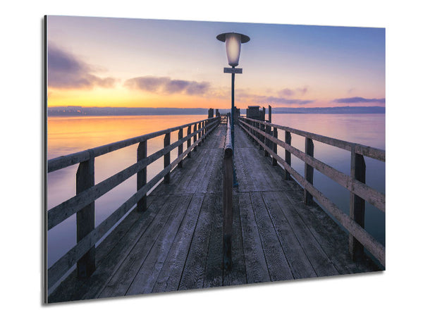 Boardwalk Delight Metal Print