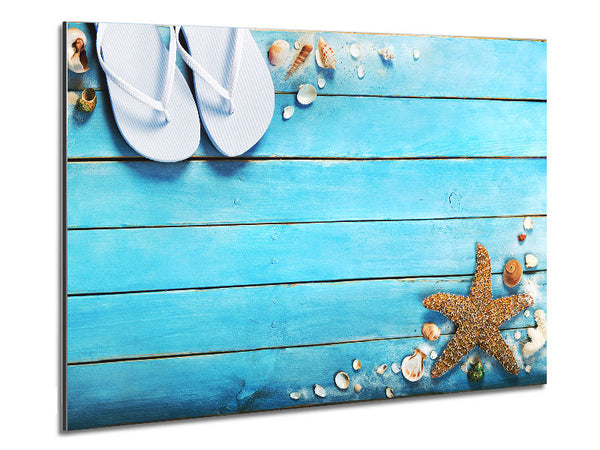 Bringing The Beach Home Metal Print