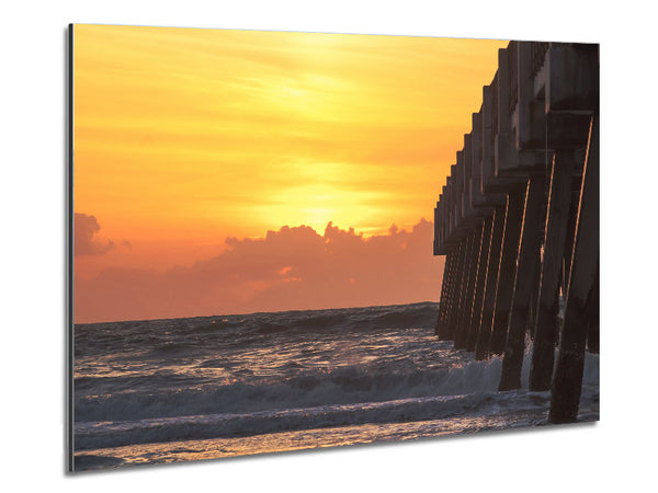Mexican Sunset Metal Print
