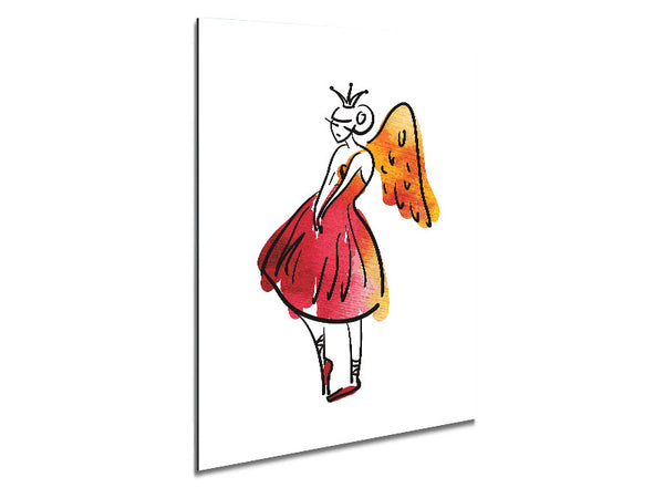 Angel Dancer Metal Print