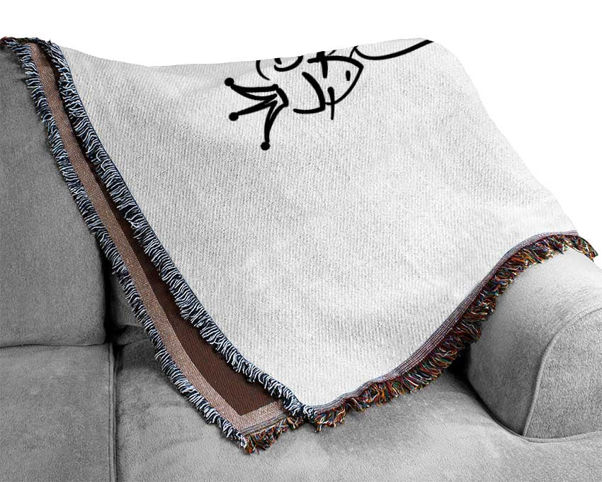 Angel Dancer Woven Blanket