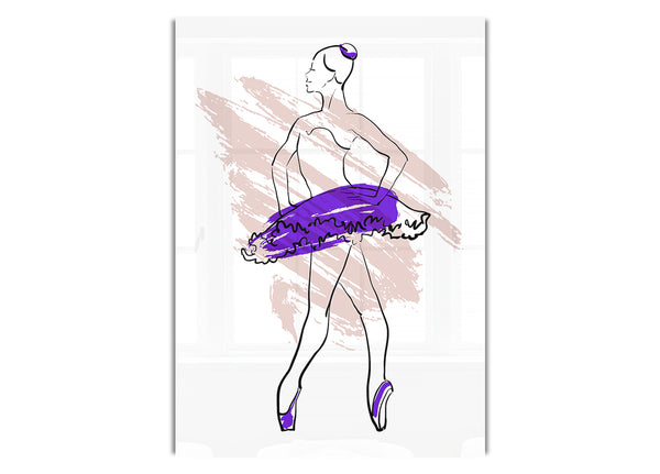Purple Ballerina 1