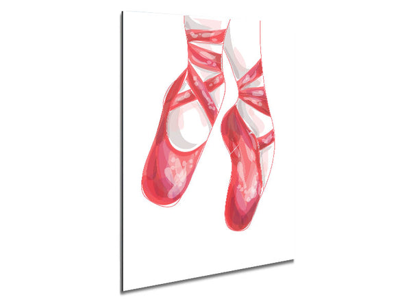 Ballerina Shoes 2 Metal Print