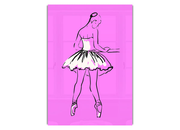 Pink White Ballerina 3