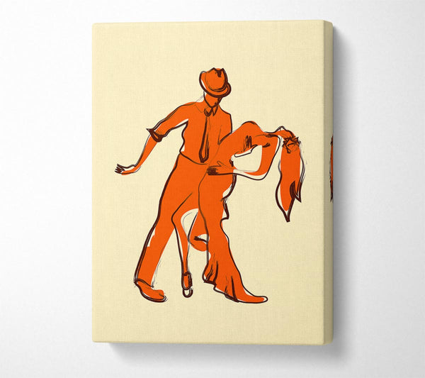  A Canvas Print of Salsa 1 Canvas Art