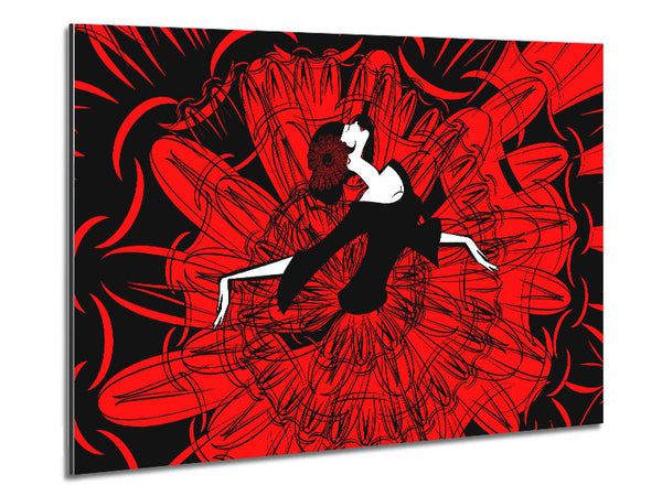 Flamenco 2 Metal Print