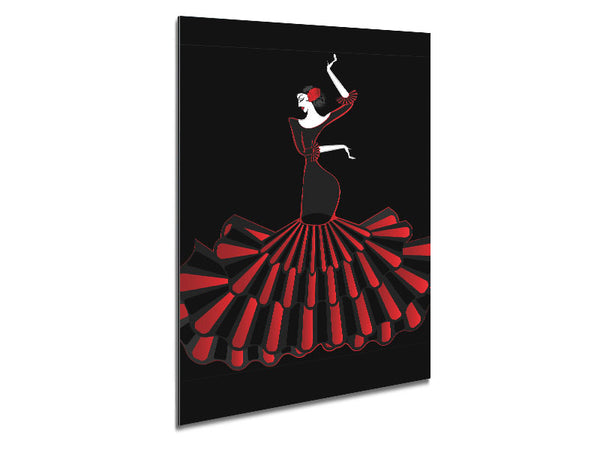 Flamenco 8 Metal Print
