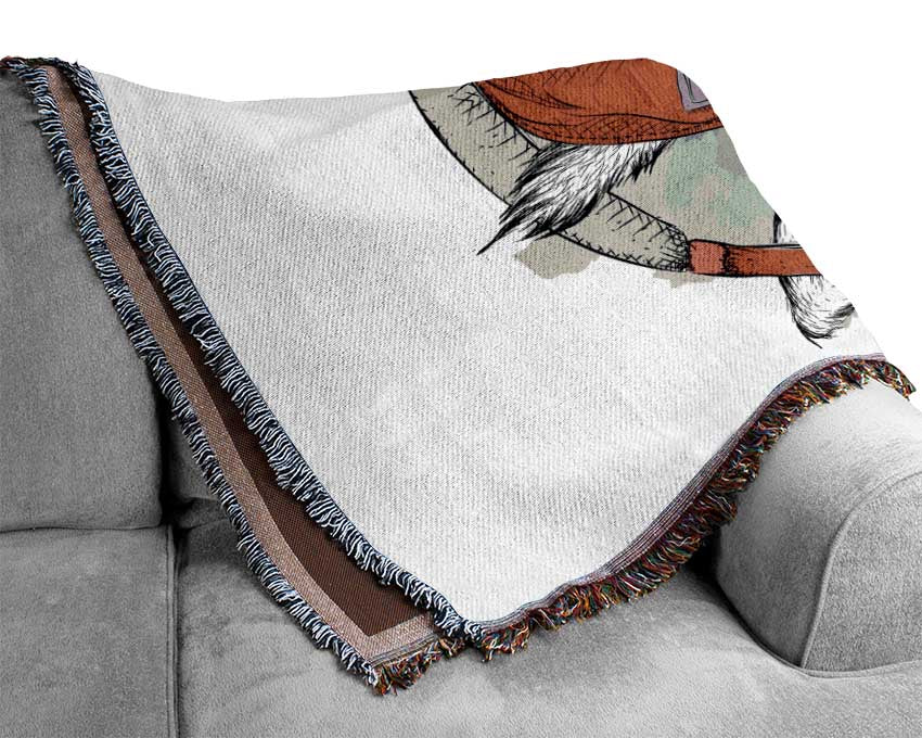 Gordon The GiraffeA Woven Blanket