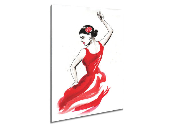 Flamenco 17 Metal Print
