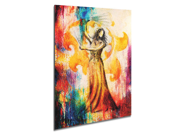 Dancing Angel 2 Metal Print
