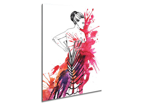 Getting Ready For The Party Metal Print