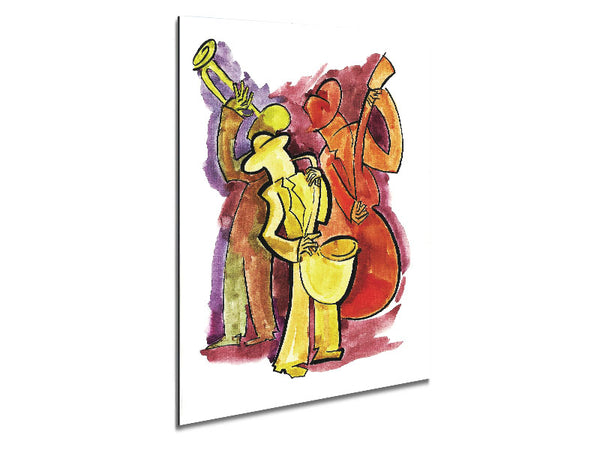 Feeling The Music 1 Metal Print