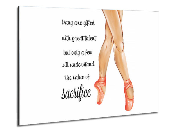 Ballerina Shoes 6 Metal Print