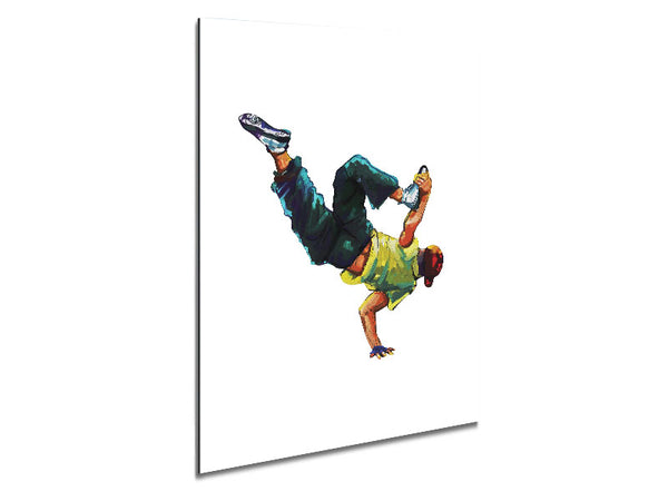 Break Dancing 1 Metal Print