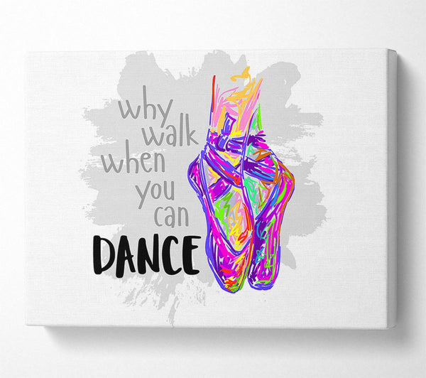 Picture of Ballerina Shoes 4 Canvas Print Wall Art