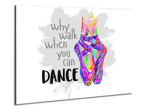 Ballerina Shoes 4 Metal Print