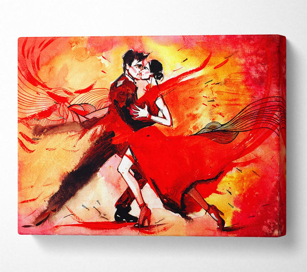  A Canvas Print of Salsa 3 Canvas Print