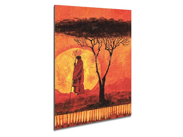 African Tribal Art 1 Metal Print