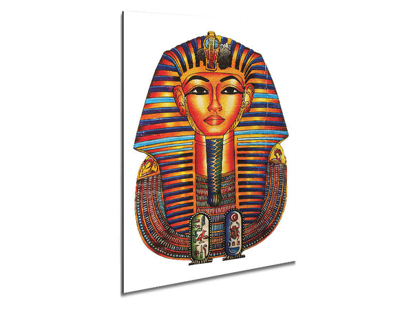 Egyptian King Tutankhamun Metal Print