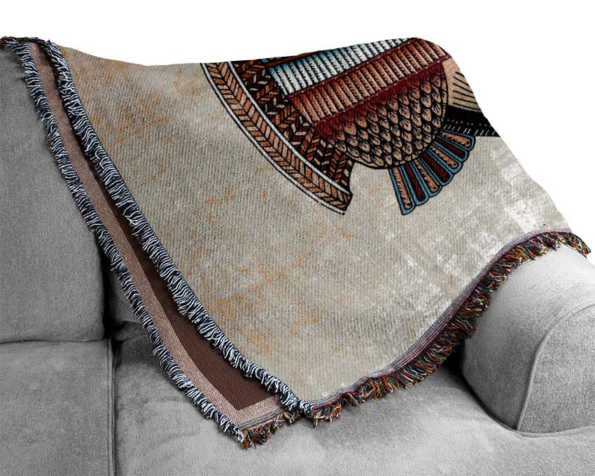 Egyptian King 3 Woven Blanket