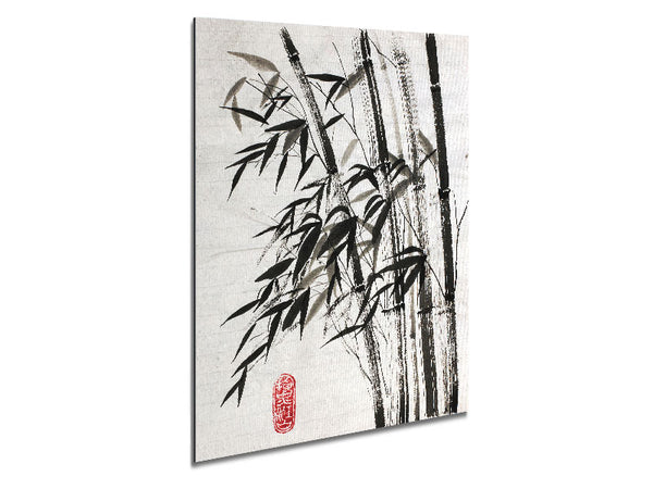 Chinese Bamboo 2 Metal Print