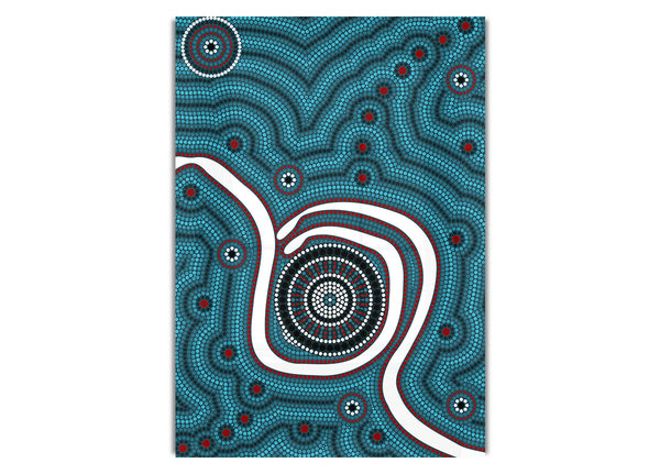 Aborigine-Muster 1