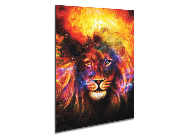 Lion Of The Skies Metal Print