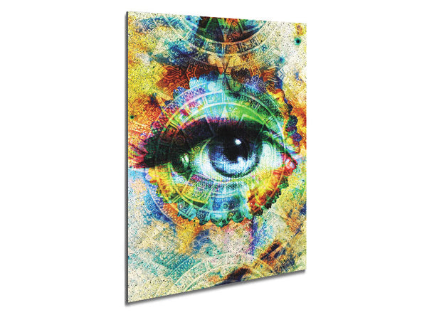 Eye Of Times Metal Print